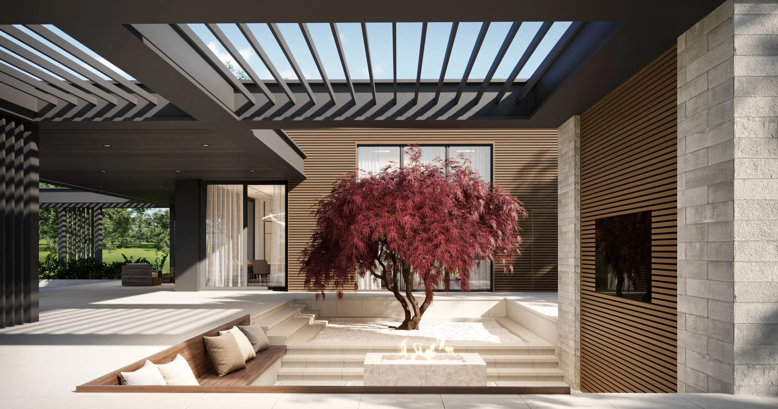 Potomac Pool House, Potomac, MD — view 17